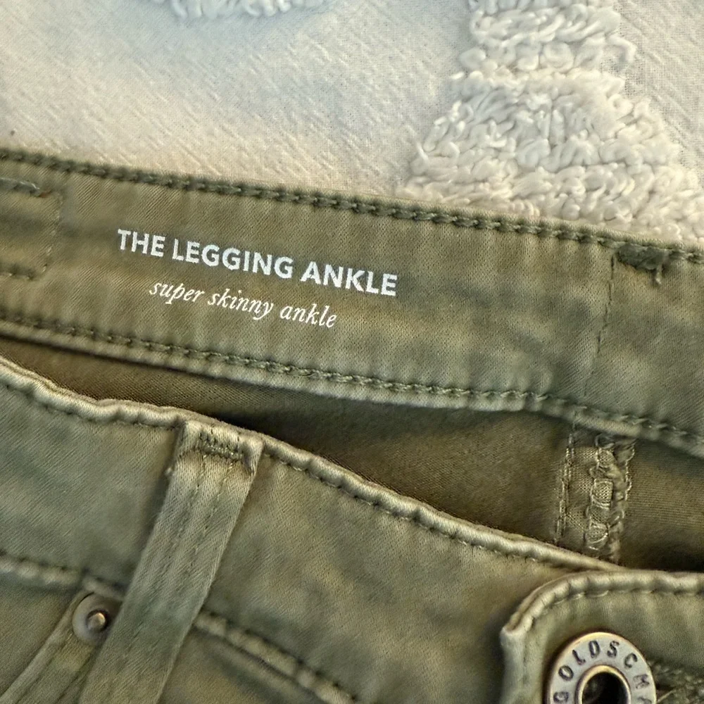 Ag Adriano Goldschmied Women's Olive Legging Jean